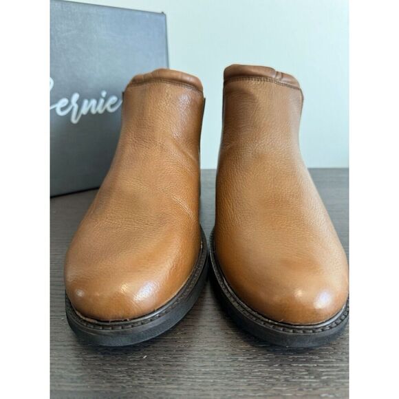 Marc Joseph New York MJNY Austin Leather Ankle Boots 11.5 M Cognac men’s shoes - Picture 5 of 7